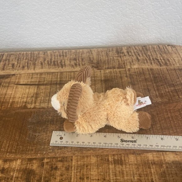 Unipak Super Soft Plush 7” Furry Ram Goat Brown Stuffed Animal Toy Cute 2017 - Picture 8 of 9